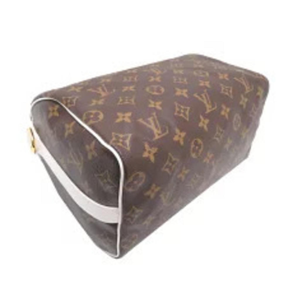 Louis Vuitton Speedy Bandouliere Handbag Monogram White - Picture 3 of 6
